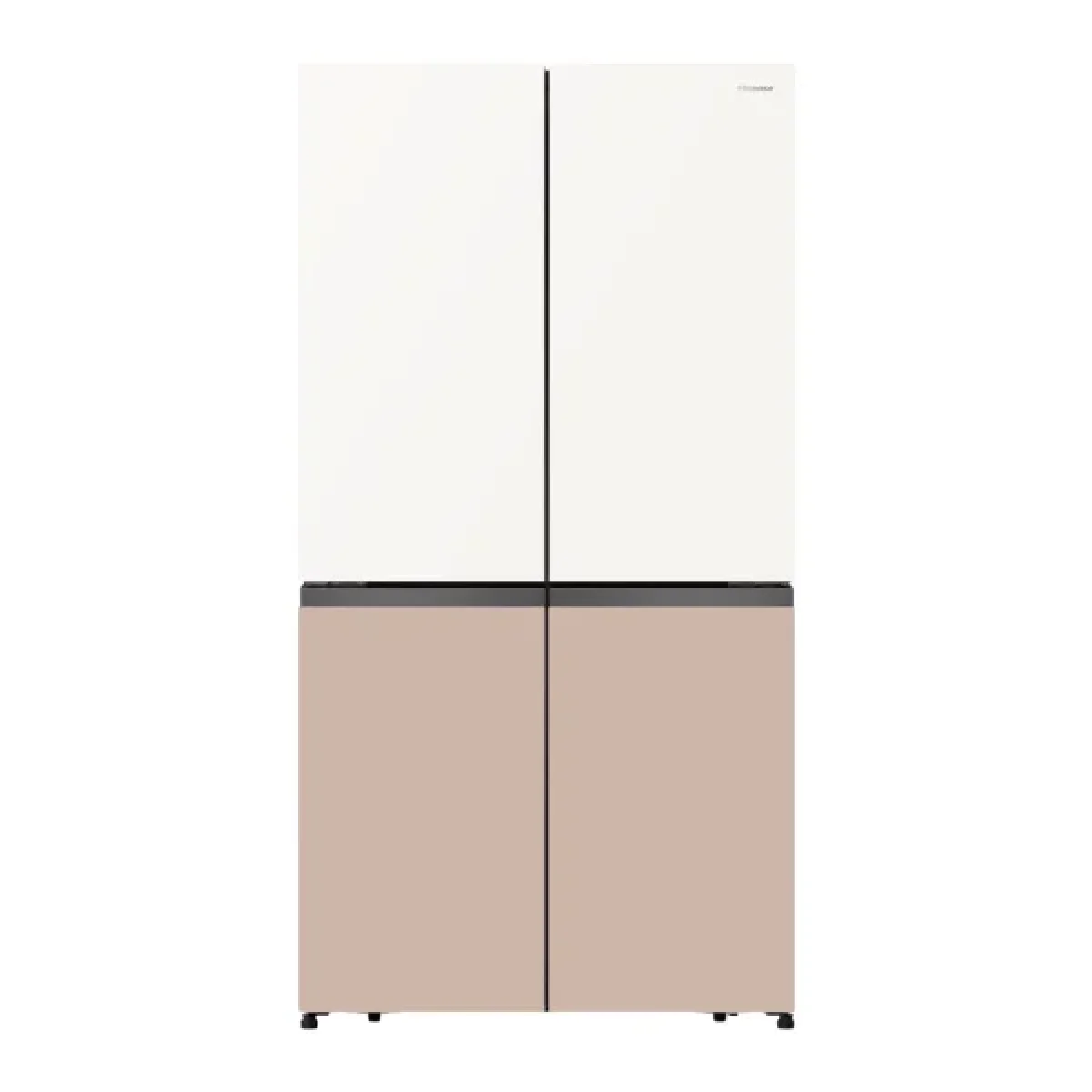 REFRIGERATEUR HISENSE SIDE BY SIDE 4PORTES 560LITRES VERRE COLORE RC-73WC4SW