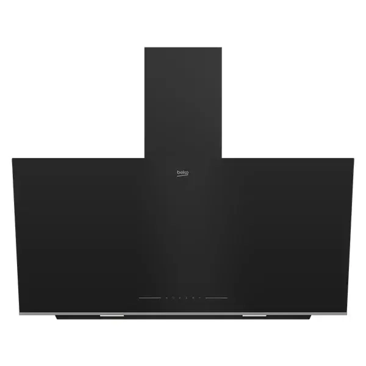 HOTTE DE CUISINE BEKO 90X60 DECORATIVE INCLINEE NOIR BHCA96641BFBHSE