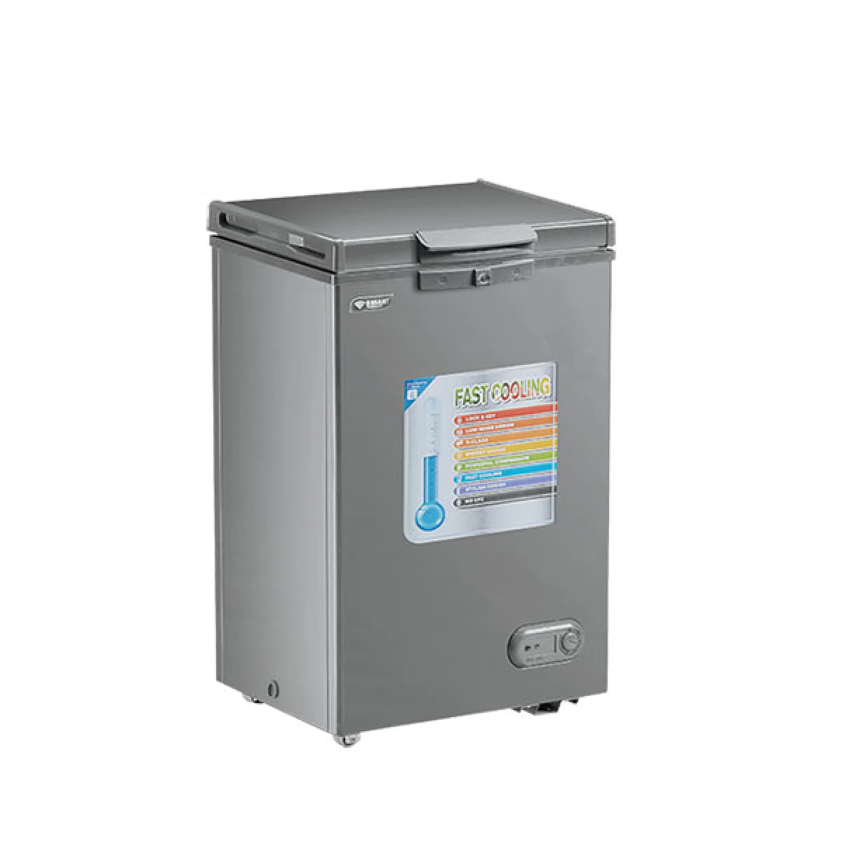 CONGELATEUR SMART TECHNOLOGY HORIZONTAL 102LITRES GRIS STCC102