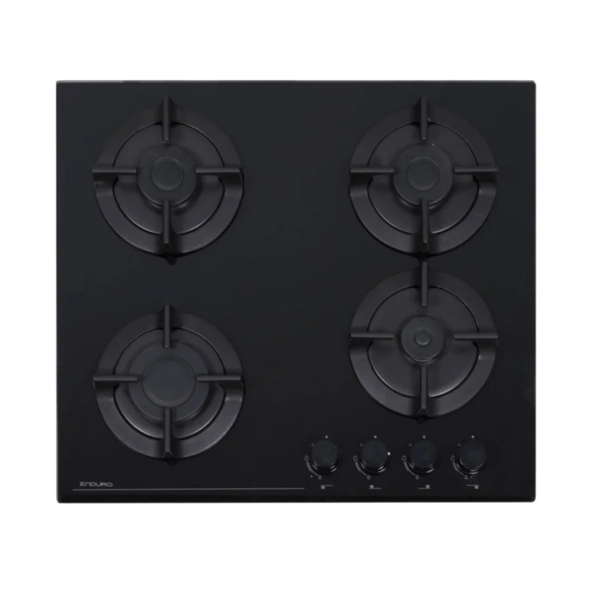 PLAQUE ENCASTRABLE ENDURO 4FEUX 60X60 A GAZ NOIR ENDUROB60BHG
