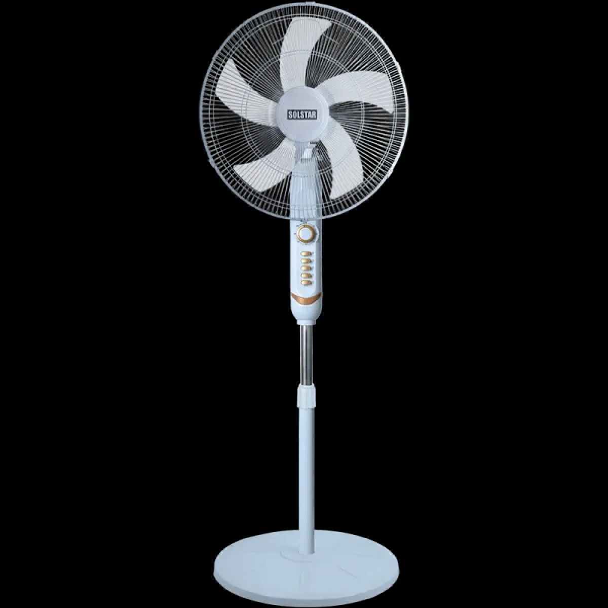 VENTILATEUR SUR PIED SOLSTAR 18POUCES FS1893U-WH SS