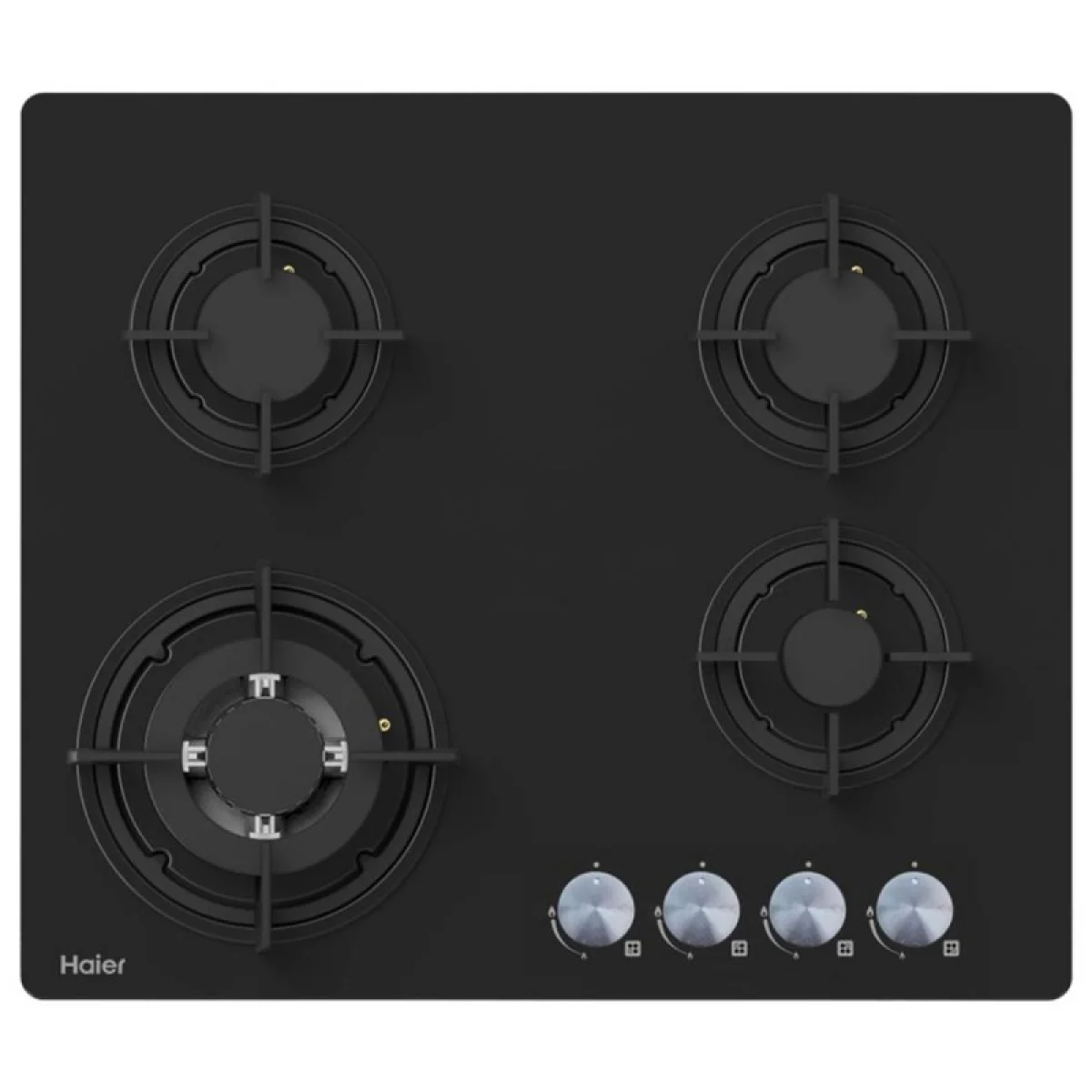 PLAQUE HAIER  ENCASTRABLE A GAZ INOX 4FEUX 60X60 HOB460FB
