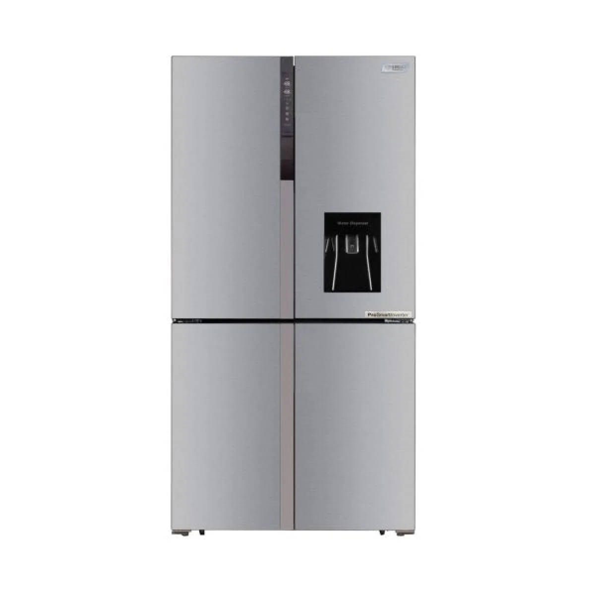 REFRIGERATEUR SMART TECHNOLOGY 4PORTES SIDE BY SIDE AVEC FONTAINE 560LITRES STR-689WS
