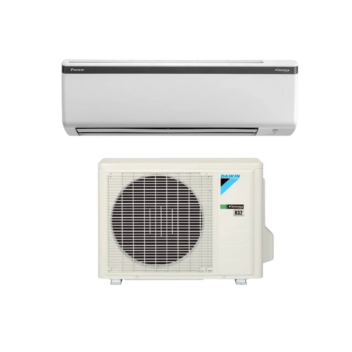 SPLIT DAIKIN INVERTER GAZ R32 – 9000 à 24000 BTU (1,25 CV à 3 CV)
