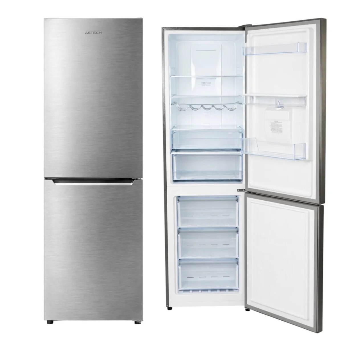REFRIGERATEUR ASTECH COMBINE 4TIROIRS NOFROST 308LITRES INOX FC370IN00G