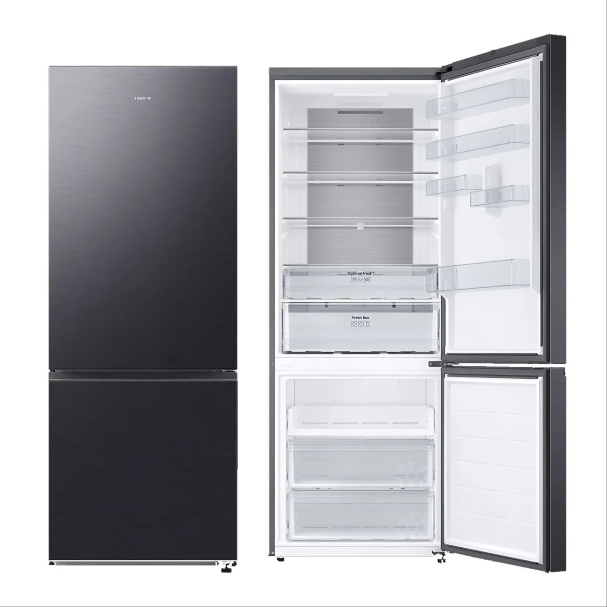 REFRIGERATEUR SAMSUNG COMBINE 3TIROIRS NOIR RB53 EB1