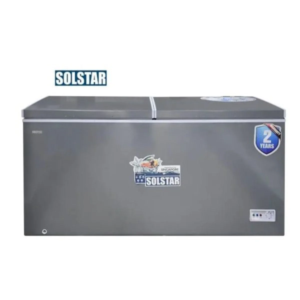 CONGELATEUR SOLSTAR HORIZONTAL 700LITRES SILVER CF679 XDFGSLVS