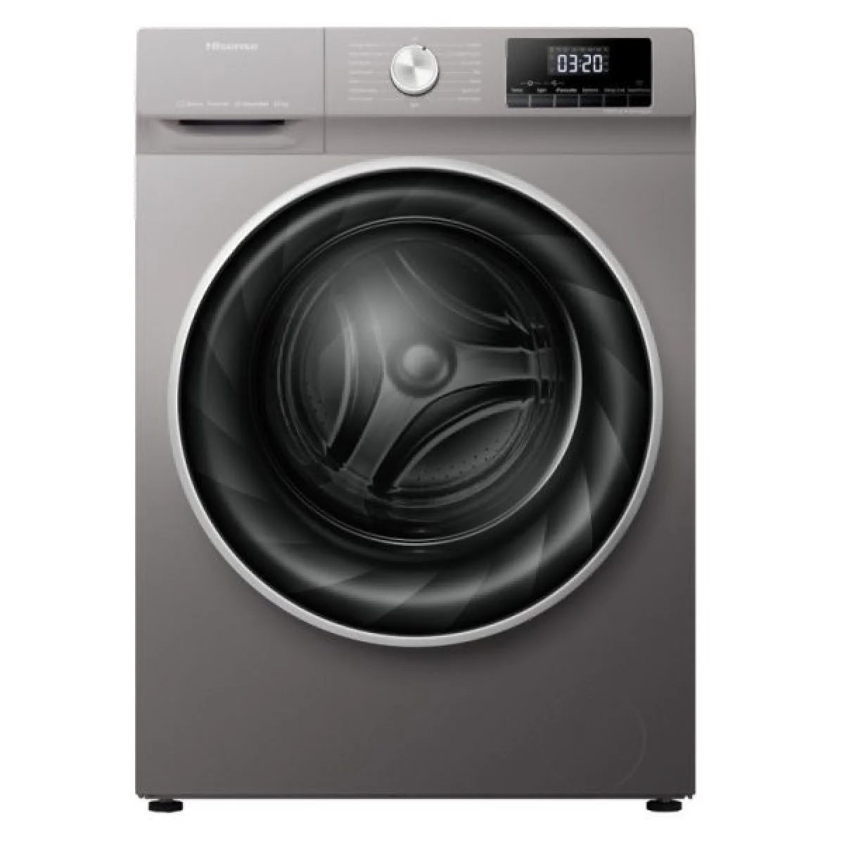 MACHINE A LAVER HISENSE 10KG FRONT-LOAD SILVER WF3Q1043BT