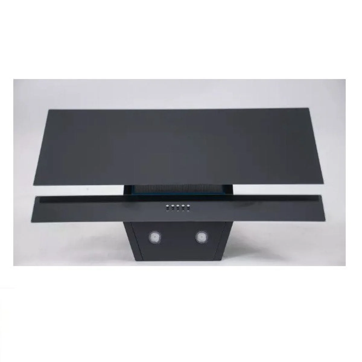 HOTTE DE CUISINE ELACTRON 60X60 NOIR MIRROIR 110W ELC60 ELB35