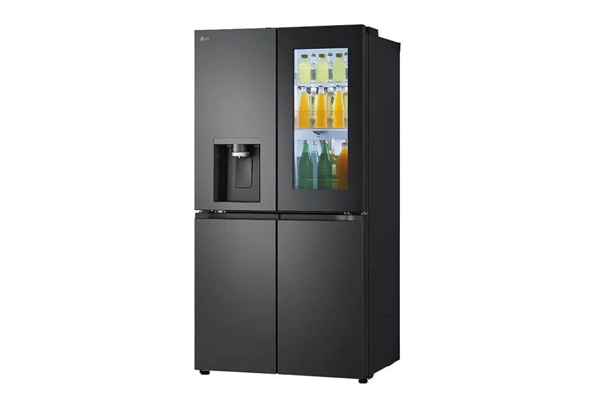REFRIGERATEUR LG SIDE BY SIDE KNOCK KNOCK 4PORTES NOIR GCX24FFCAB