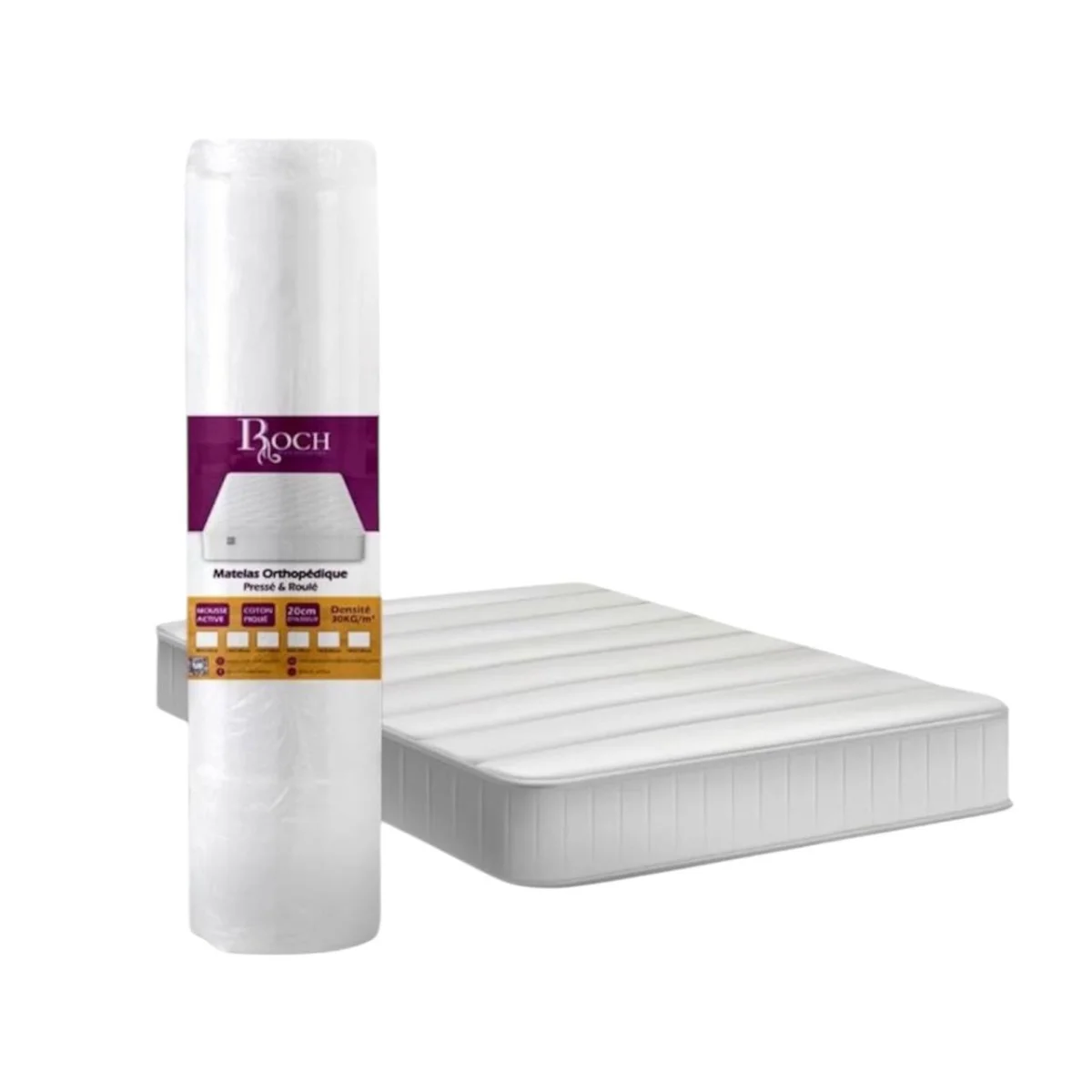 MATELAS ROCH ORTHOPEDIQUE 160X190–180X200