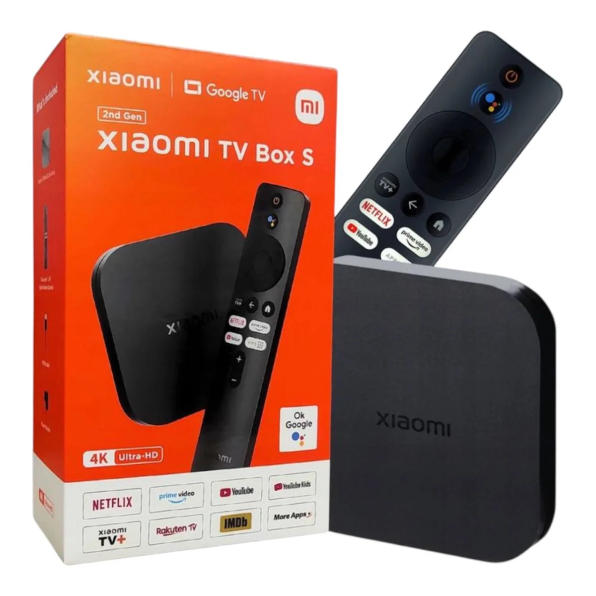 XIAOMI MI BOX TV  S 2GB RAM 2ème Génération