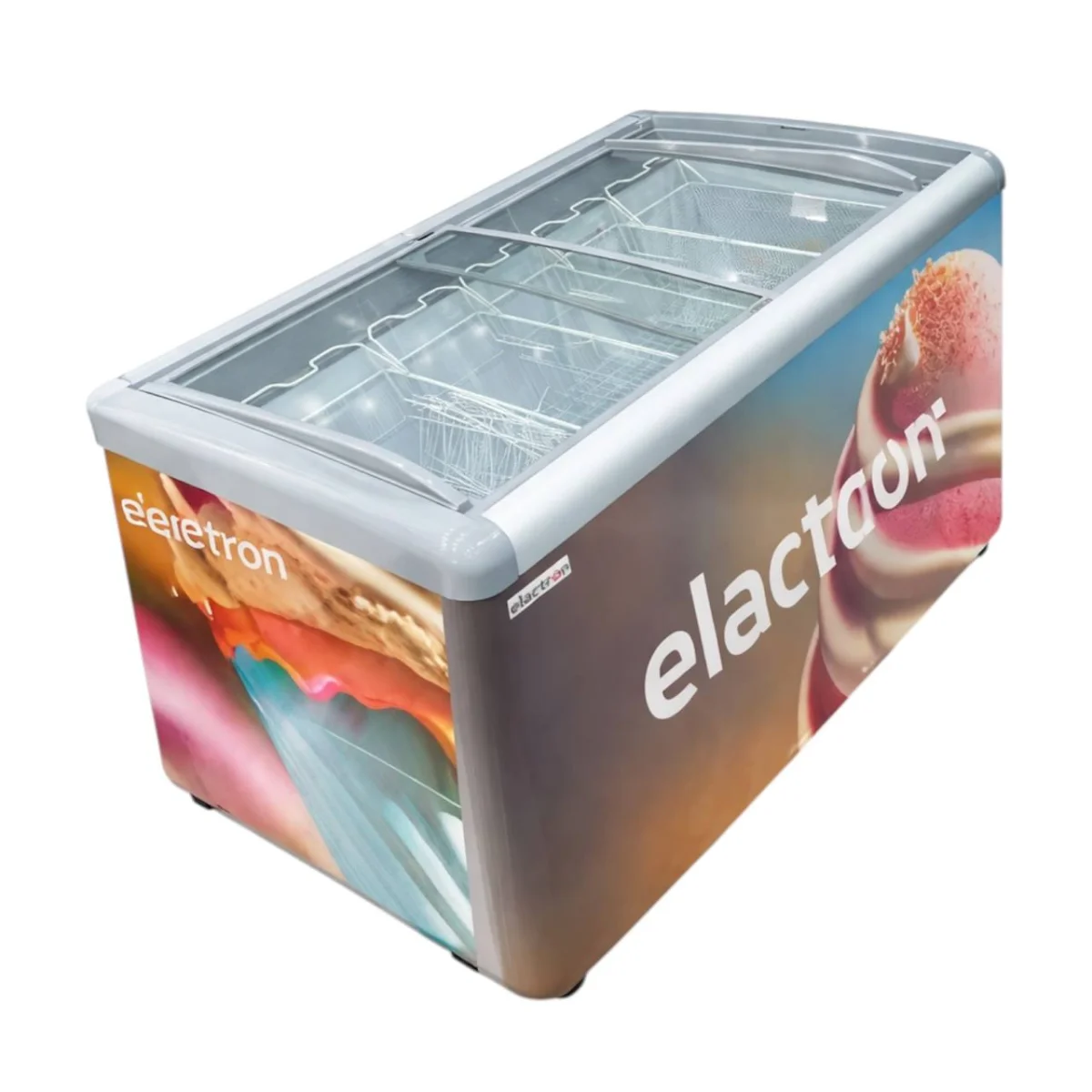 CONGELATEUR ELACTRON HORIZONTAL VITRINE 500LITRES SD-435BY