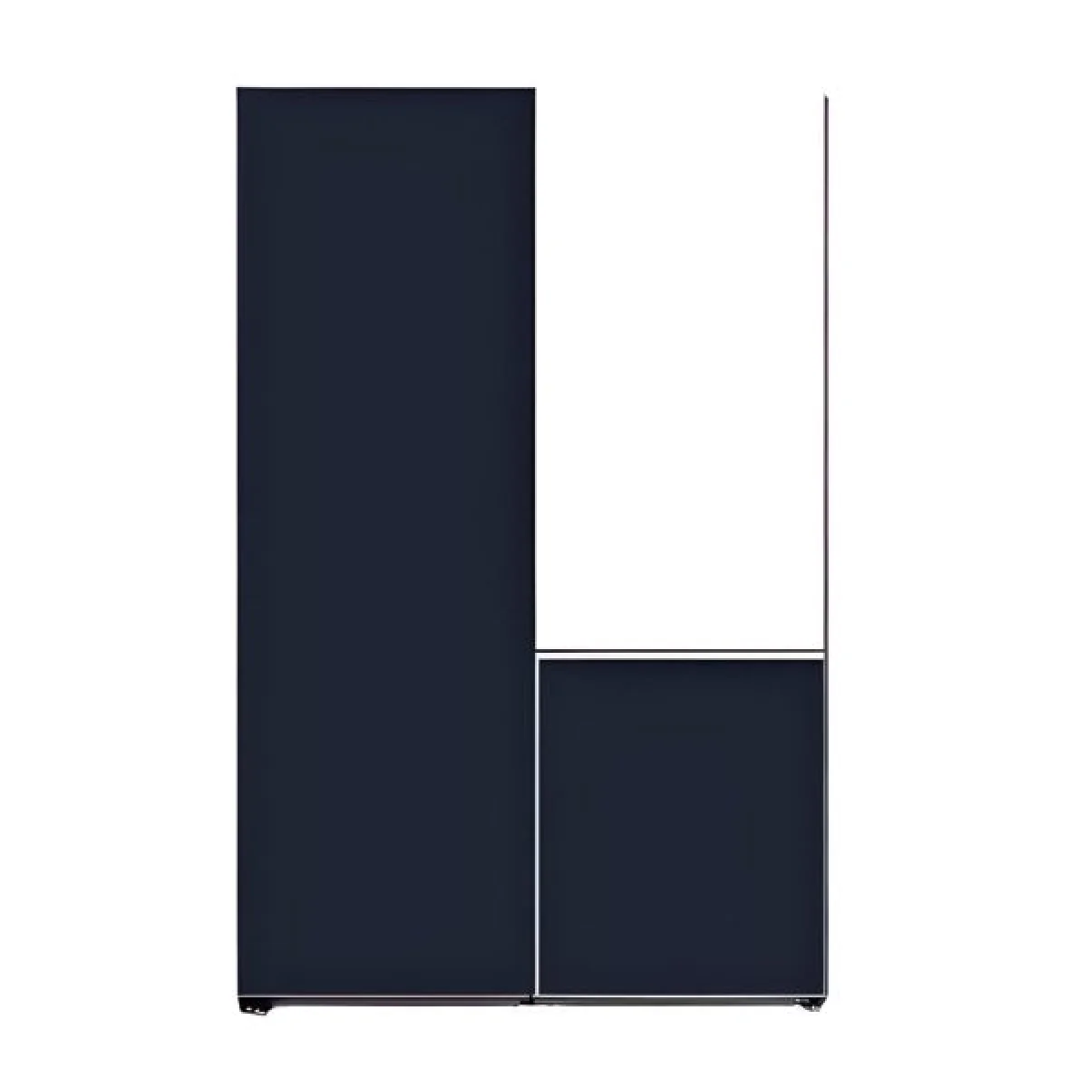 REFRIGERATEUR SAMSUNG SIDE BY SIDE BLEU RB33 T307029 + RZ32R 744541