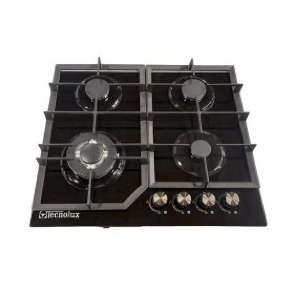  PLAQUE DE CUISSON TECHNOLUX 4FEUX 60X60 A GAZ NOIR TEC4GG