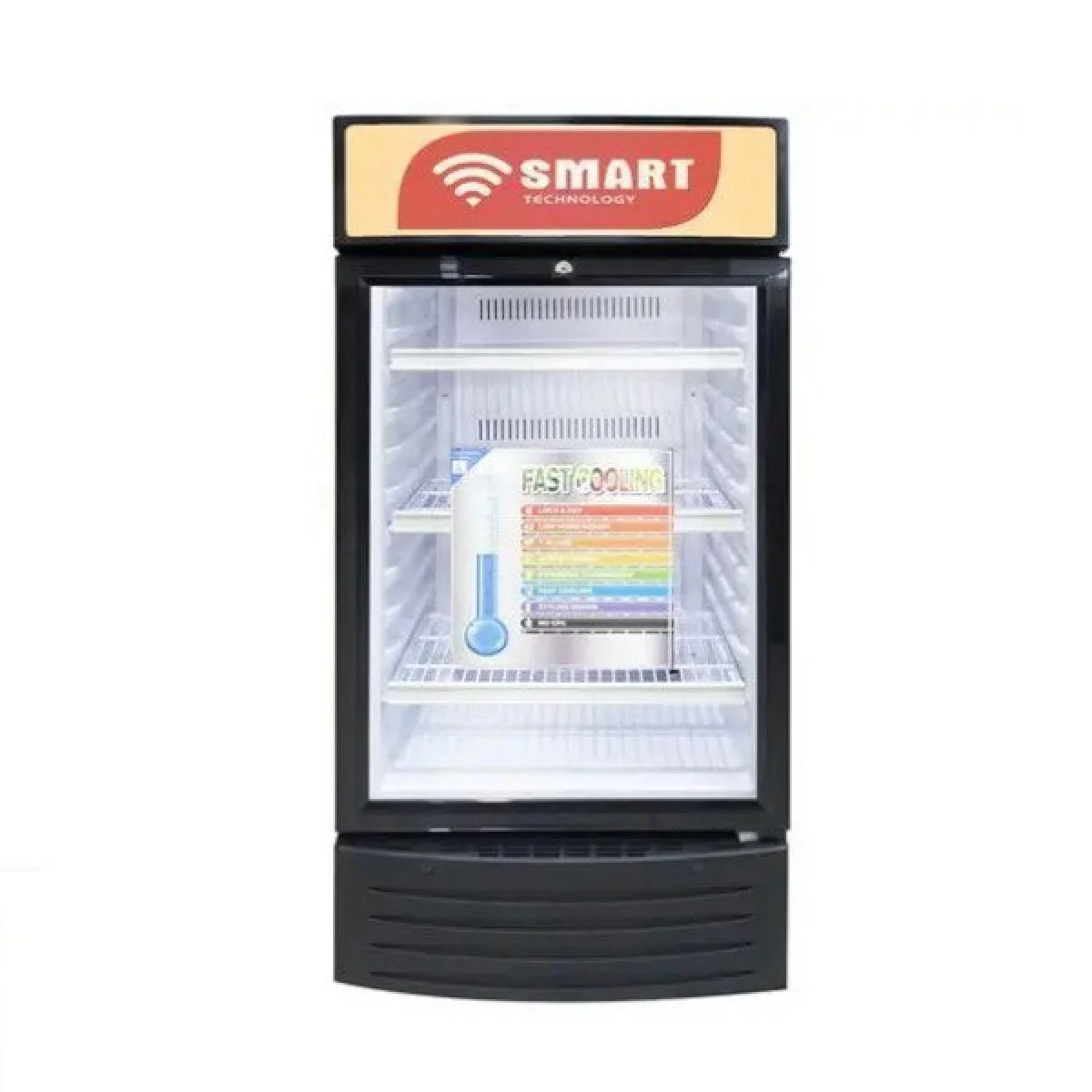  REFRIGERATEUR SMART TECHNOLOGY VITRINE 1PORTE 169LITRES  STCDV483