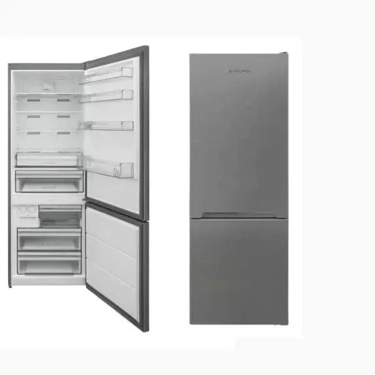 REFRIGERATEUR ENDURO COMBINE 3TIROIRS 600L NOFROST FULL OPTION A++DAIN SILVER RCN595WSX