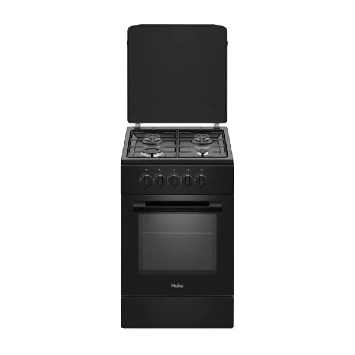 CUISINIERE HAIER 4FEUX 50X50 NOIR  HCR1040EGB