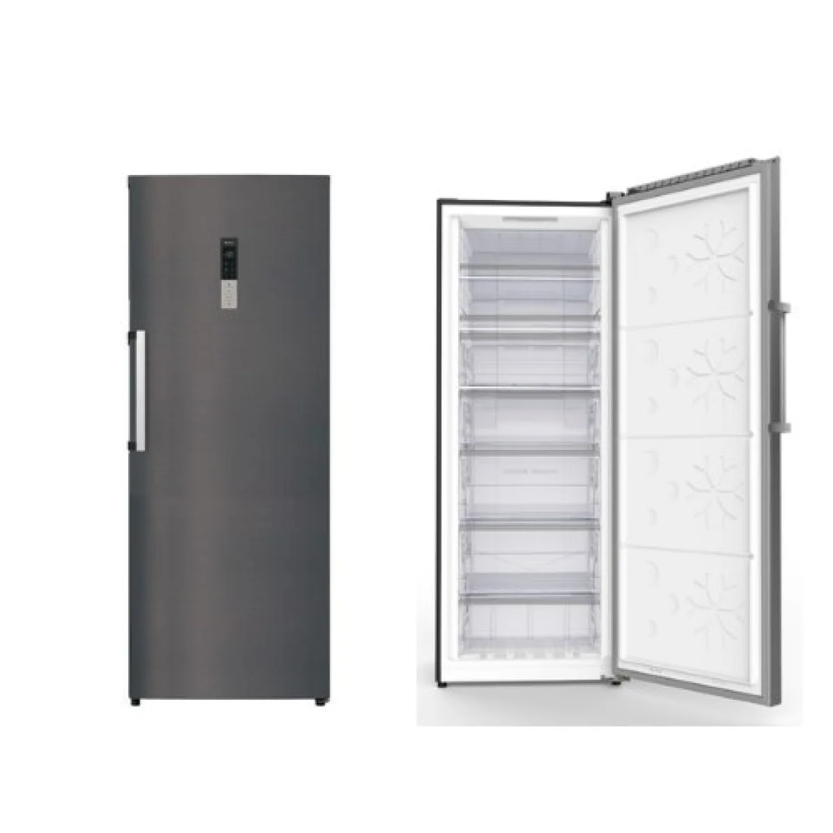 CONGELATEUR ASTECH 7TIROIRS NO FROST SILVER FRN422TG