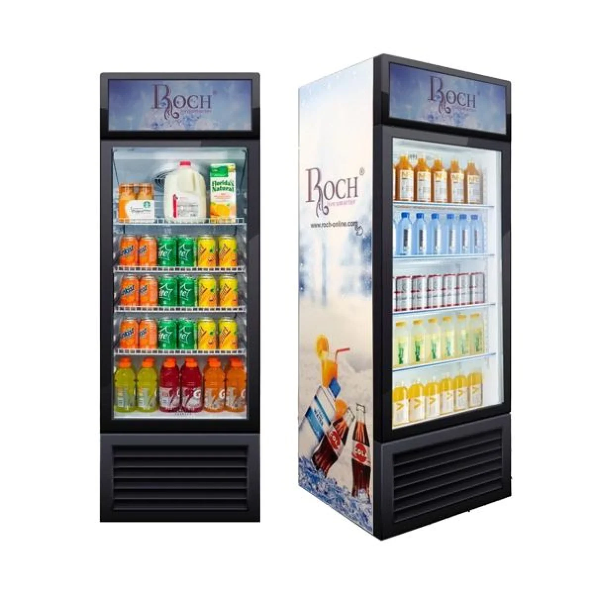 REFRIGERATEUR ROCH VERTICAL VITRINE RSF-210