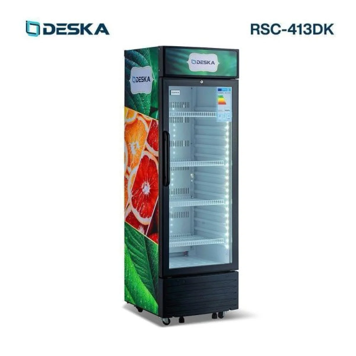 REFRIGERATEUR DESKA VERTICAL VITRINE 250L RSC-413DK