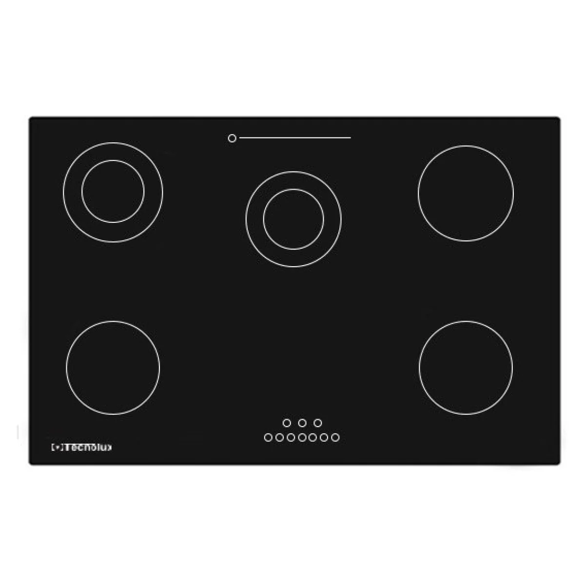 PLAQUE TECHNOLUX ENCASTRABLE INDUCTION 5FEUX 90X60 TEC5EE