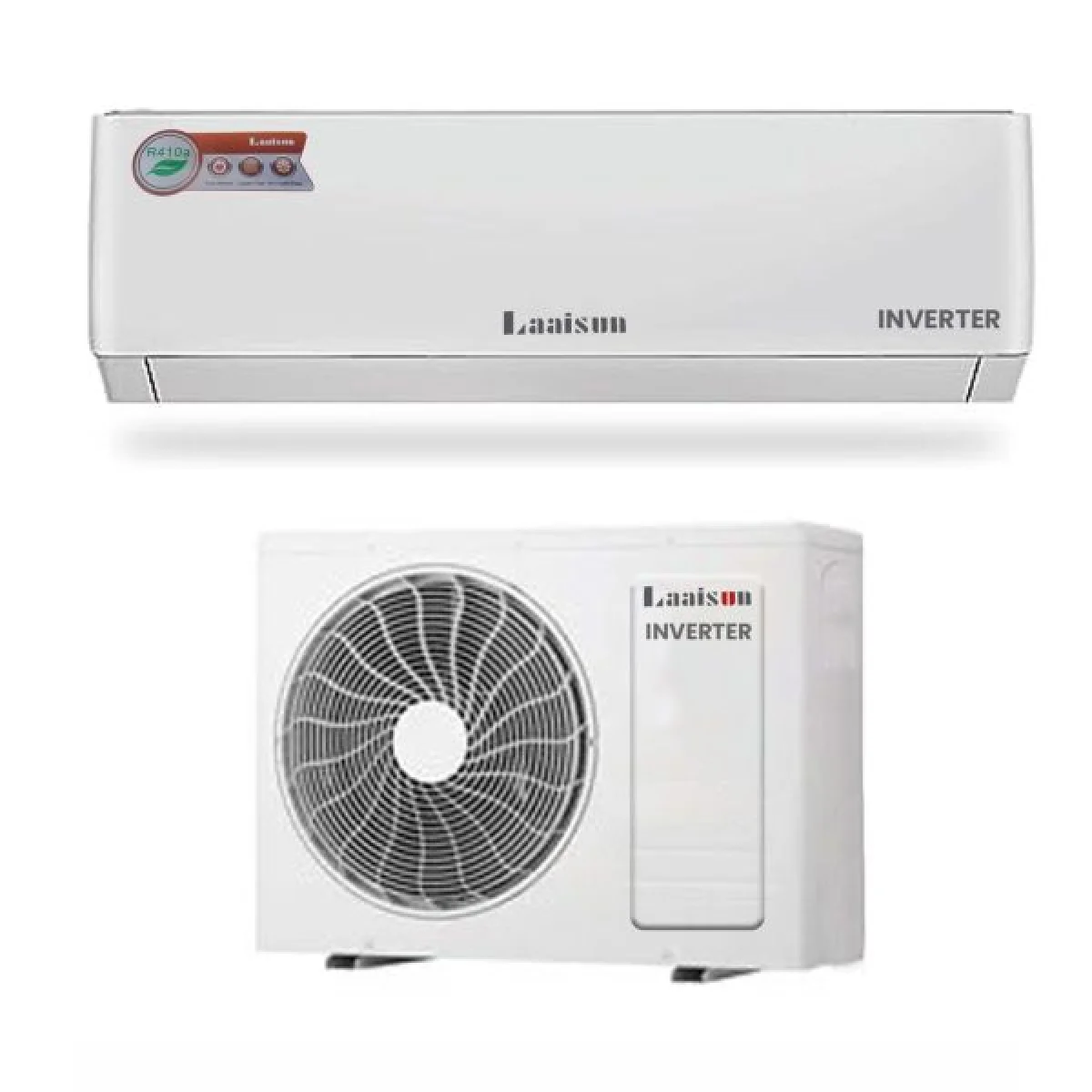 SPLIT LAAISUN   INVERTER GAZ R410 – 9000 A 24000 BTU (1,25 CV A 3 CV)