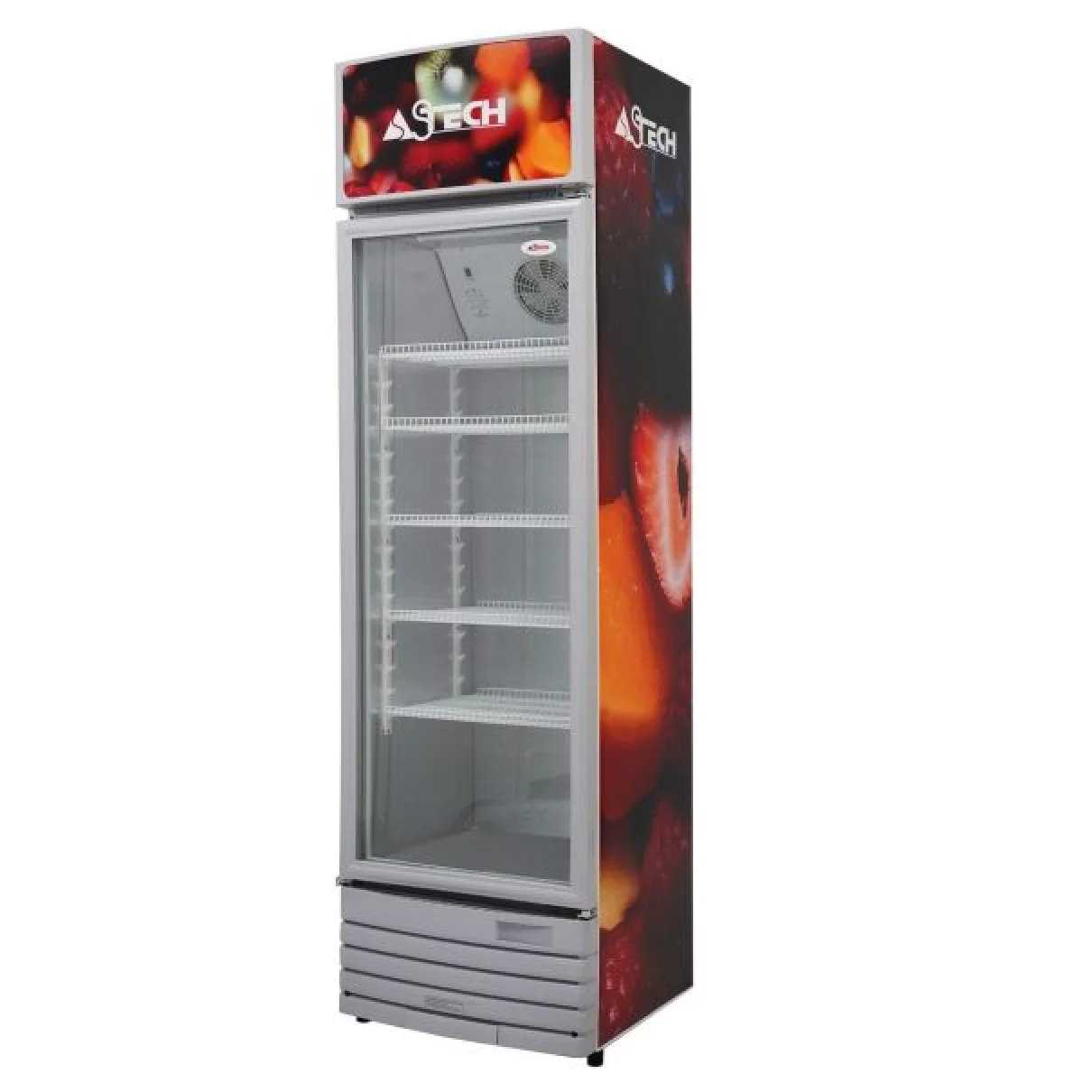 REFRIGERATEUR ASTECH VITRINE 1PORTE 384LITRES FV384AC