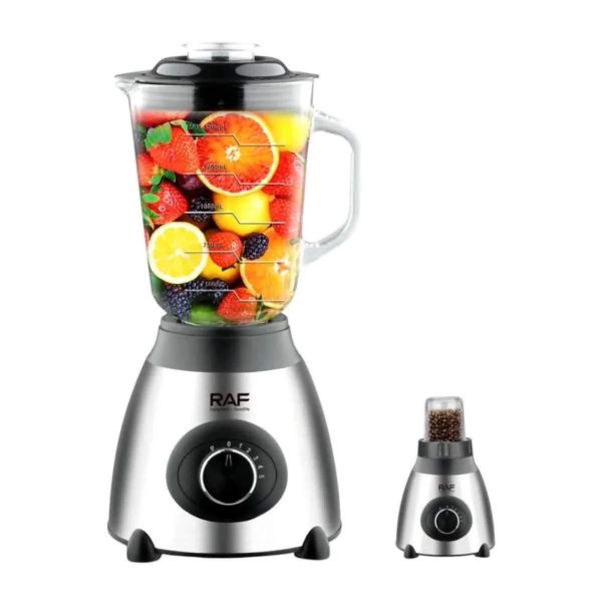 MIXEUR RAF 1,5LITRES 2 EN1 400W R.367