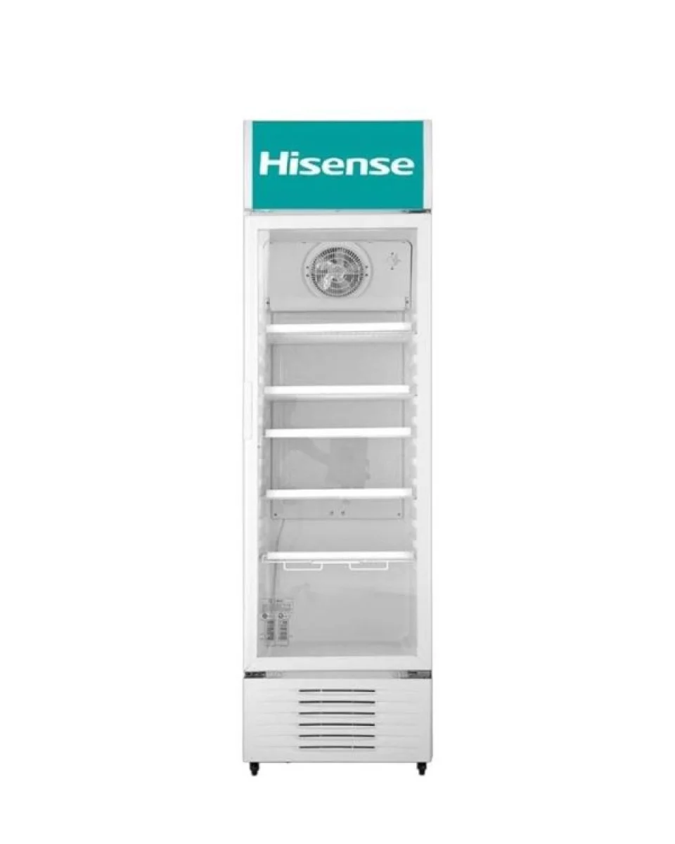 REFRIGERATEUR HISENSE VERTICAL 382LITRES VITRINE FL50FC
