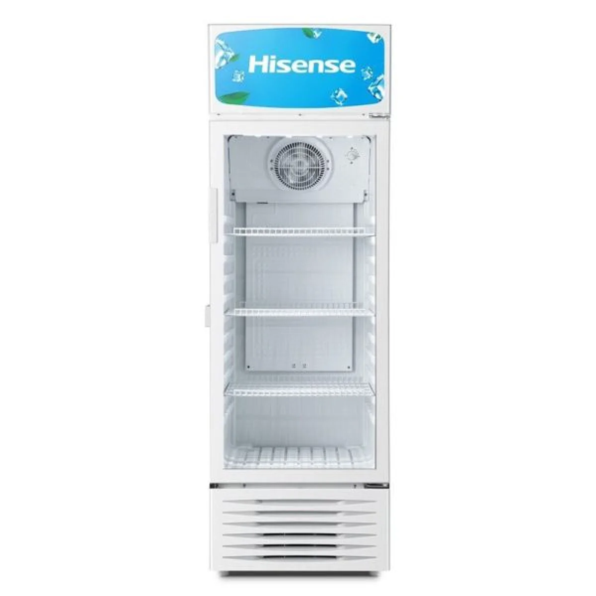 REFRIGERATEUR HISENSE VETICAL 320LITRES VITRINE FL 42FC