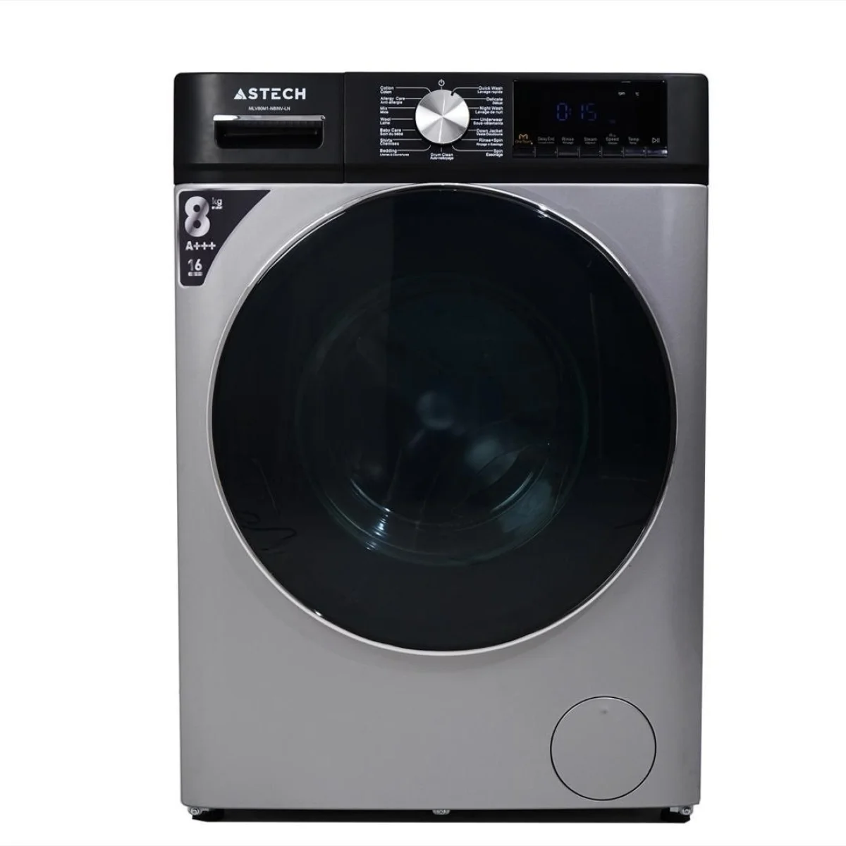 MACHINE A LAVER ASTECH 8KG INVERTER MLV80B-N8INV-LC