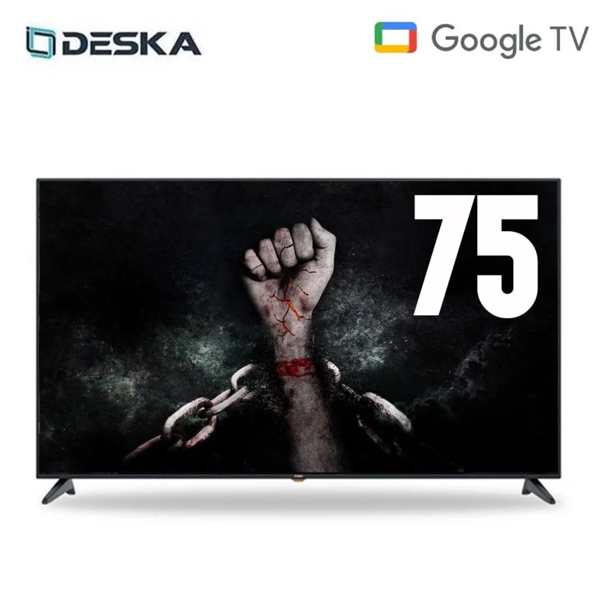 TELEVISEUR DESKA 75" SMART GOOGLE TV 4K 75LE100CN