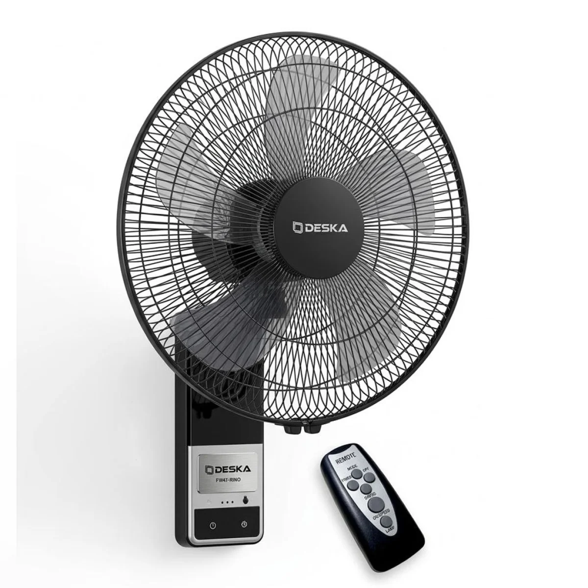 VENTILATEUR DESKA 18" MURAL AVEC COMMANDE FW47 (RINO