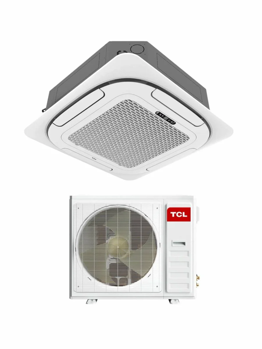  SPLIT TCL CASSETTE R410 – 18000 à 36000 BTU INVERTER  (2,5 CV A 4 CV)