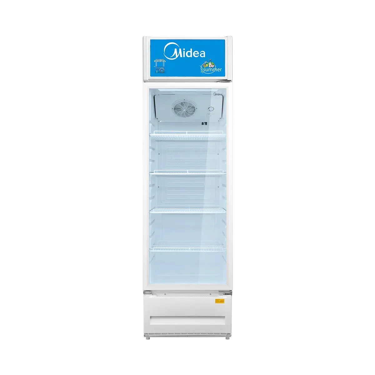 REFRIGERATEUR MIDEA 1PORTE VITRINE MDRZ432ZG21