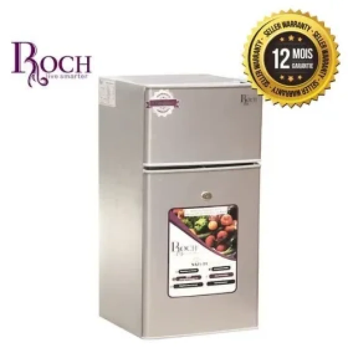 REFRIGERATEUR ROCH BAR 2PORTES SILVER RFR 110 DT-J GM