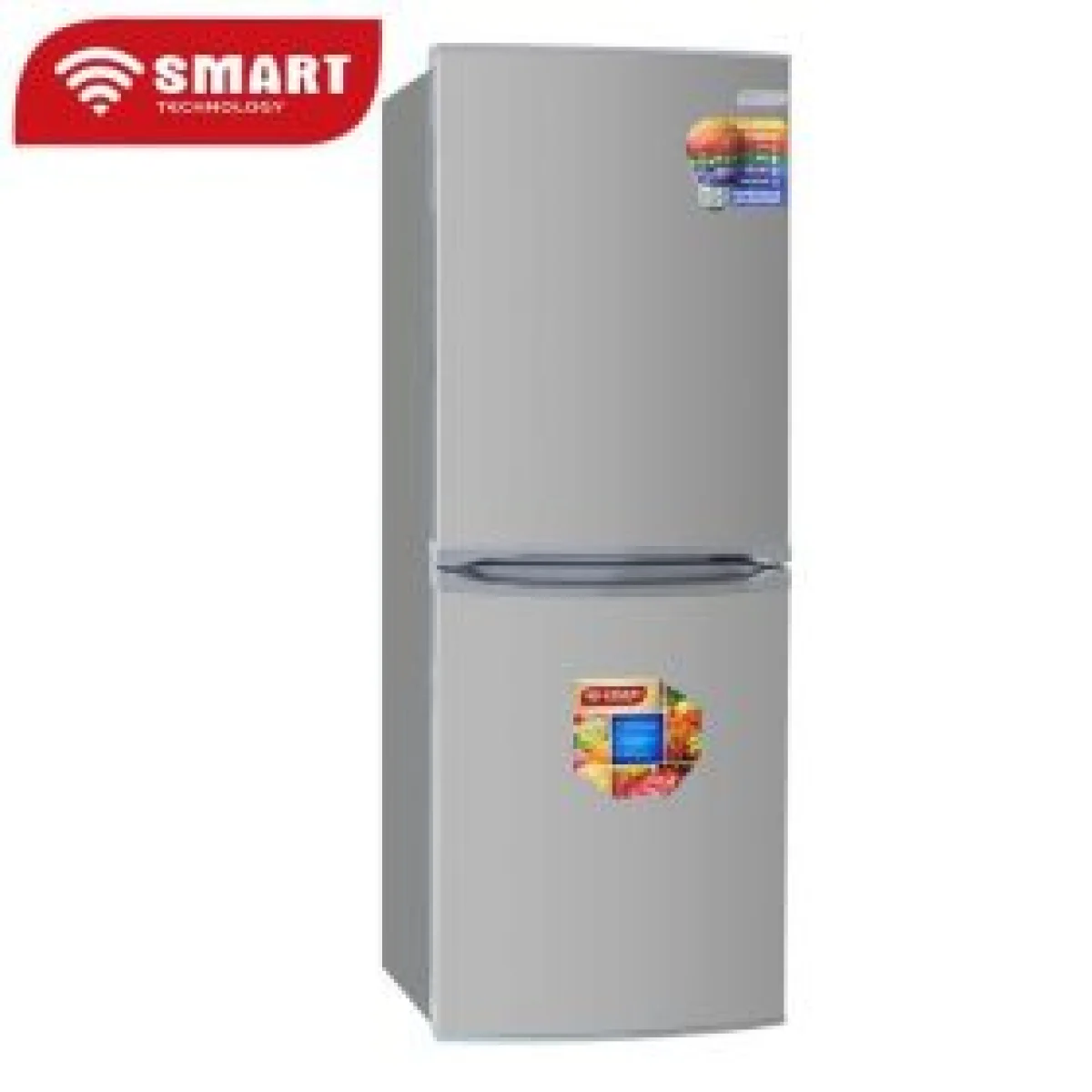 REFRIGERATEUR SMART TECHNOLOGY COMBINE 3TIROIRS SILVER STCB277H