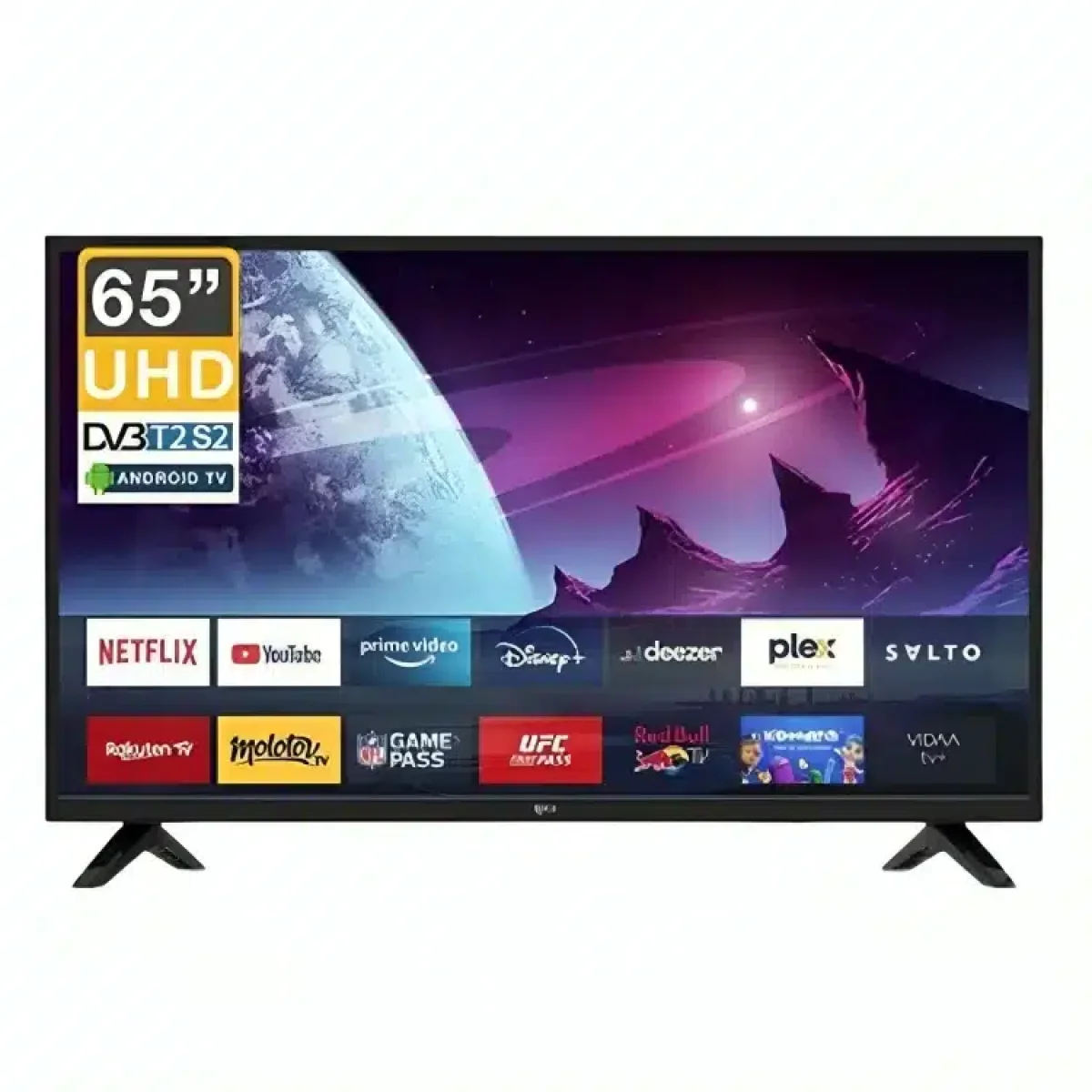TELEVISEUR ROCH 65″  SMART ANDROID RH-L65DSA-C