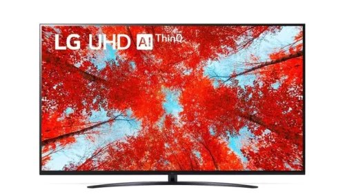 TELEVISEUR LG 50″ ULTRA 4K UHD + SUPPORT AU MILIEU SOUQ9100