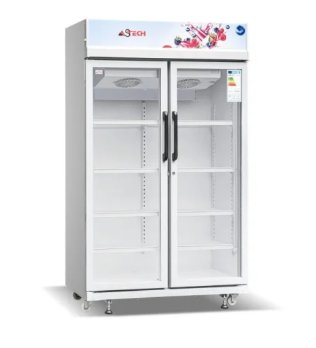 REFRIGERATEUR ASTECH VITRINE 2PORTES 700LITRES FV740DD-GR