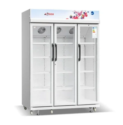 REFRIGERATEUR ASTECH VITRINE 3PORTES 1140LITRES FV1200TD-GR