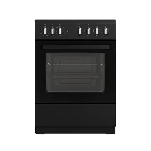 CUISINIERE ENDURO 4FEUX 60X60 MIXTE 2F A GAZ 2F ELECTRIQUE AFS6022EEBIT