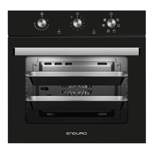 FOUR ENDURO ENCASTRABLE ELECTRIQUE  60X60 MULTIFONCTIONS NOIR L65111