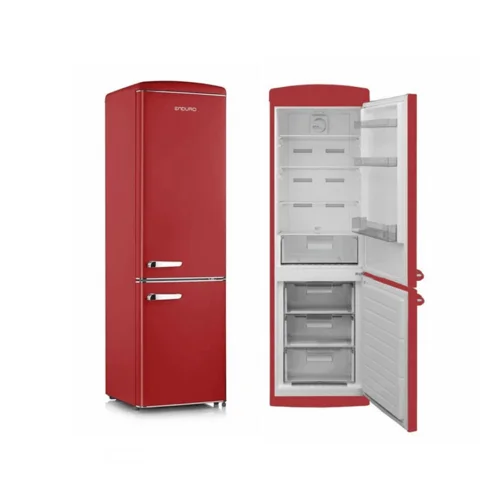 REFRIGERATEUR ENDURO COMBINE 3TIROIRS 400LITRES A+ NOFROST ROUGE RCNR400PRD