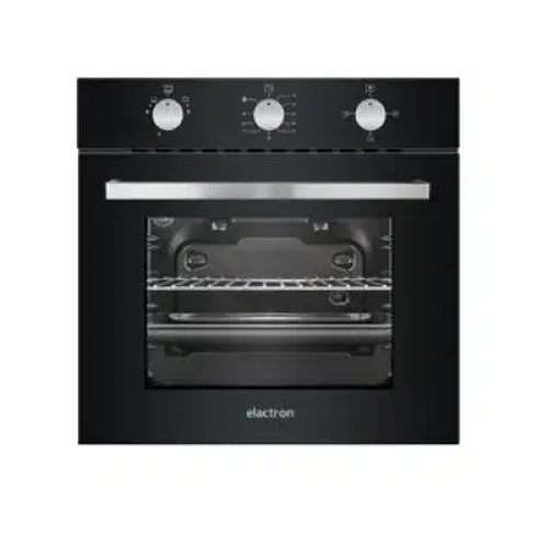 FOUR ELACTRON ENCASTRABLE A GAZ 60X60 NOIR ELNBG2