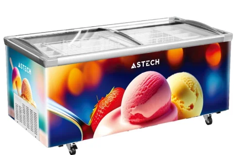 CONGELATEUR ASTECH HORIZONTAL 1021LITRES VITRINE FH-1200SC-AA