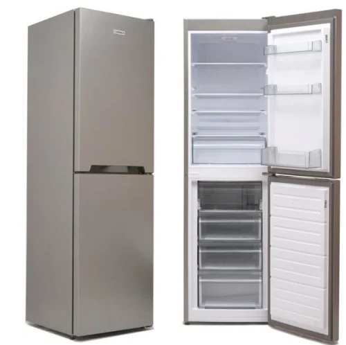 REFRIGERATEUR DESKA COMBINE 4TIROIRS PLAQUE ALUMINIUM 256LITRES BF-311DK/AL