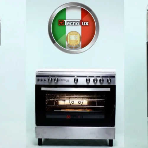 CUISINIERE TECHNOLUX 5FEUX INOX 90X60 TEC90