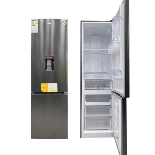 REFRIGERATEUR ELACTRON COMBINE 3TIROIRS 316LITRES AVEC FONTAINE GRAND MODEL SILVER FN243D